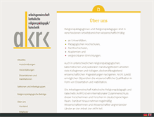 Tablet Screenshot of akrk.eu